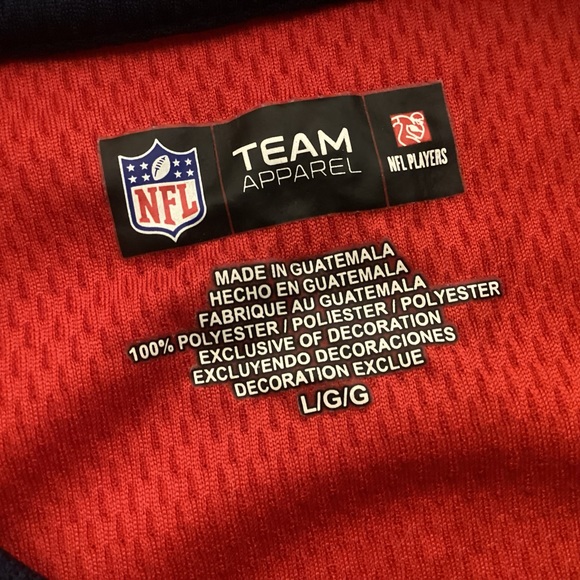 New England Patriots Tom Brady mens Jersey size large Distressed - Picture 8 of 10